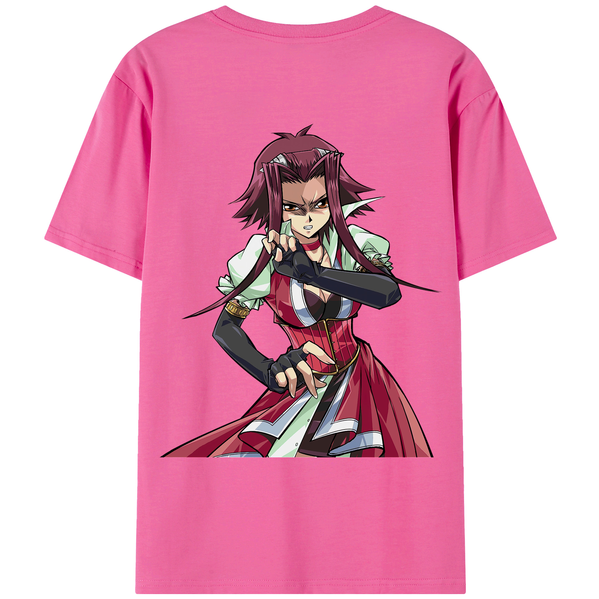 （画像用） 遊☆戯☆王 Yu-Gi-Oh! レディース半袖Tシャツ(バックプリント)